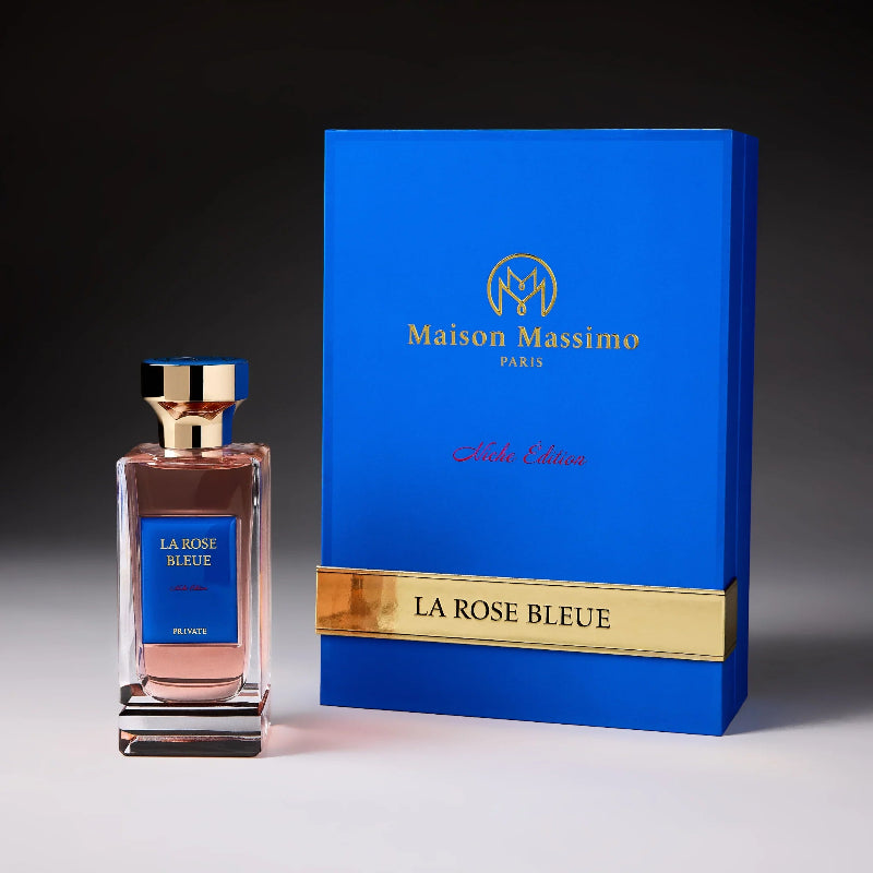 Coffret La Rose Bleue Maison Massimo | Parfum Féminin Floral
